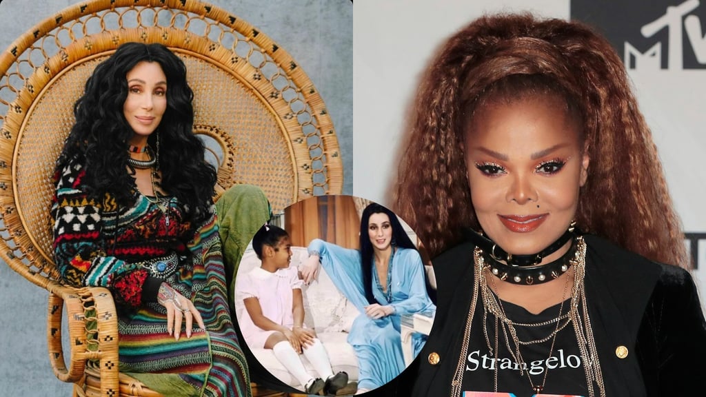 Es un vampiro: Viralizan foto de Cher con Janet Jackson siendo una niña ¿Qué edad tienen en realidad?