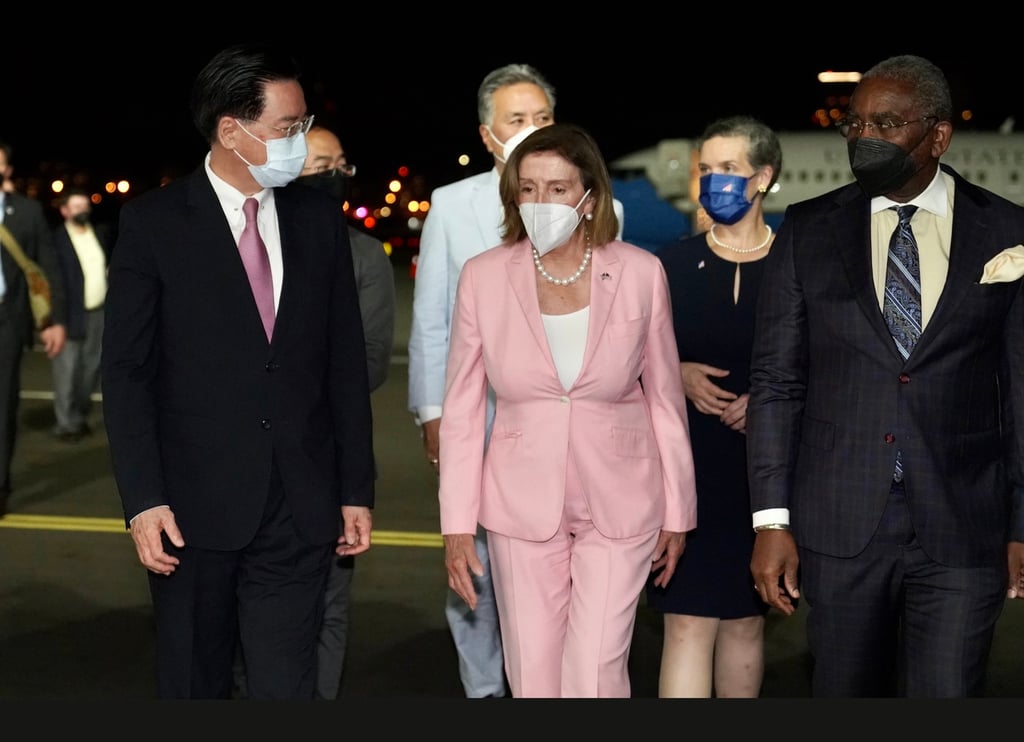 Contexto. Pelosi llegó a Taiwán en una visita sin anunciar que ha exacerbado las tensiones entre Estados Unidos y China.