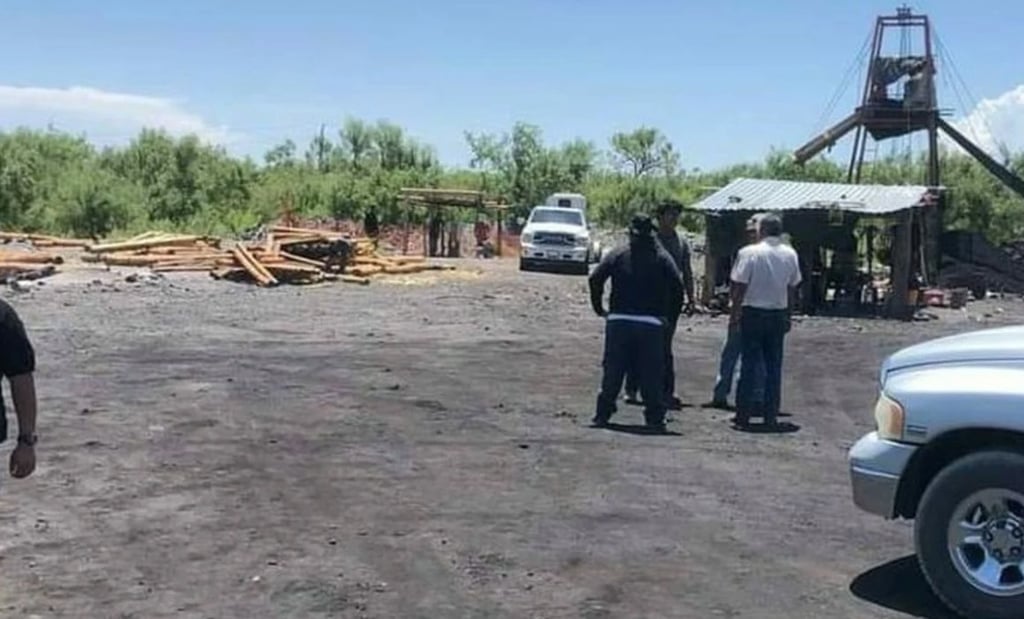 Reportan 9 mineros atrapados en pozo de carbón en Sabinas, Coahuila