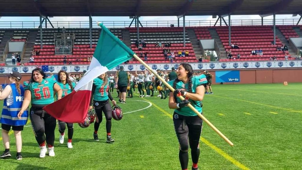 Triunfo. La Selección Mexicana Femenil de Futbol Americano venció por 34 a 6 a Australia. 