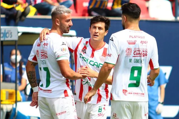 Necaxa se planta con autoridad y vence al Atlético de San Luis