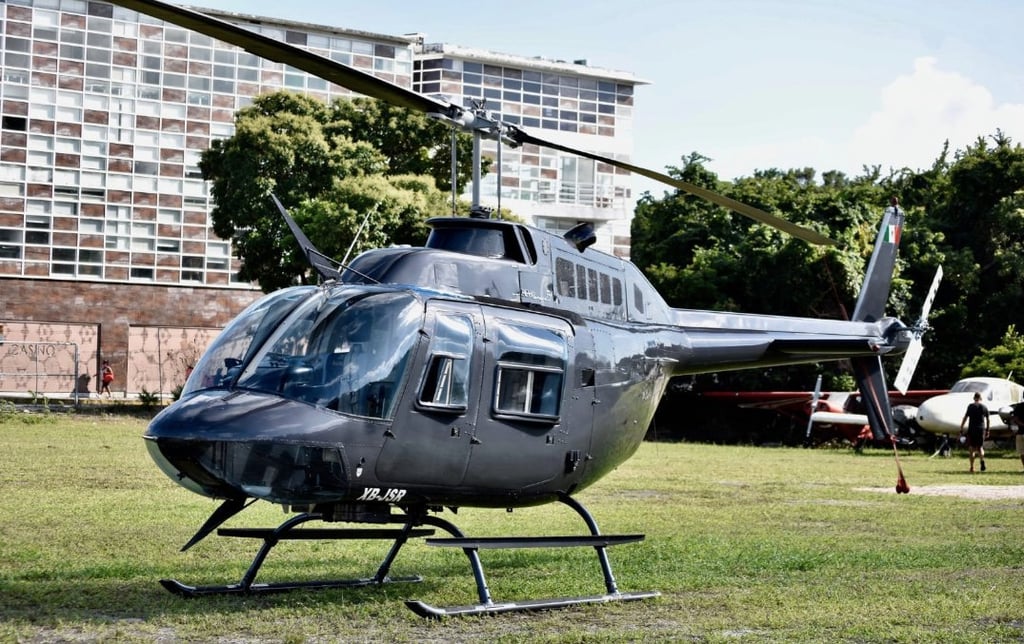 Corresponde a FGR investigar robo de helicóptero en AICM: Sheinbaum