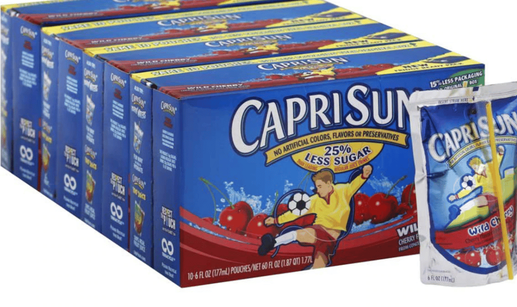 Kraft Heinz retira del mercado bebidas Capri Sun por presencia de solución de limpieza