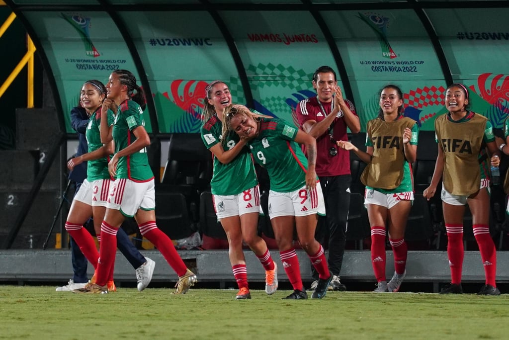 México clasifica a cuartos de final del  Mundial sub'20 femenino de Costa Rica 2022