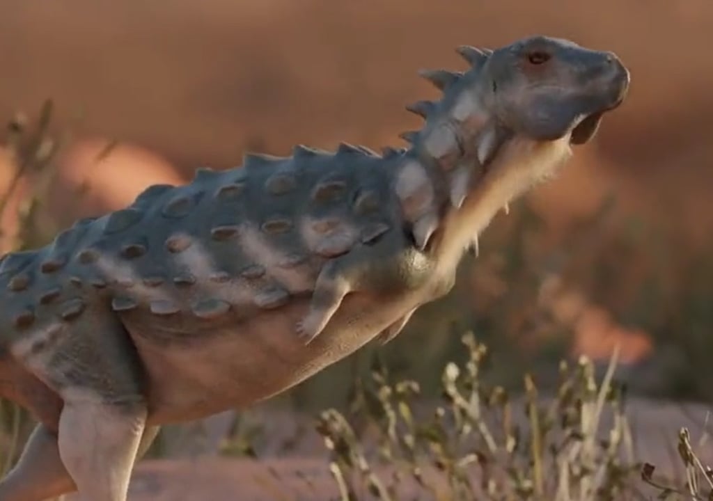 Encuentran fósil de dinosaurio acorazado que vivió hace 100 millones de años