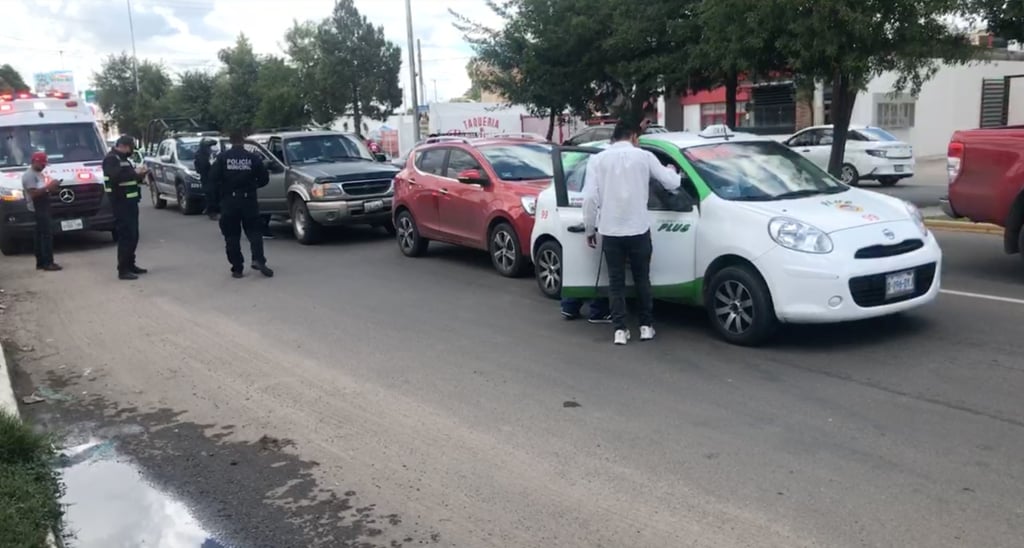 ‘Carambola’ en bulevar Domingo Arrieta deja una mujer lesionada