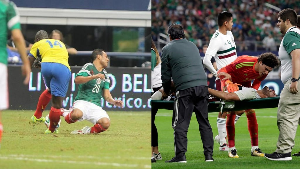 Las lesiones de futbolistas mexicanos previo a una Copa del Mundo