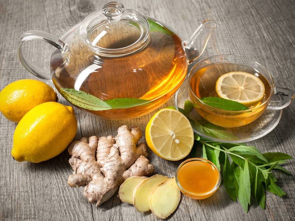 Cómo preparar té de jengibre con limón