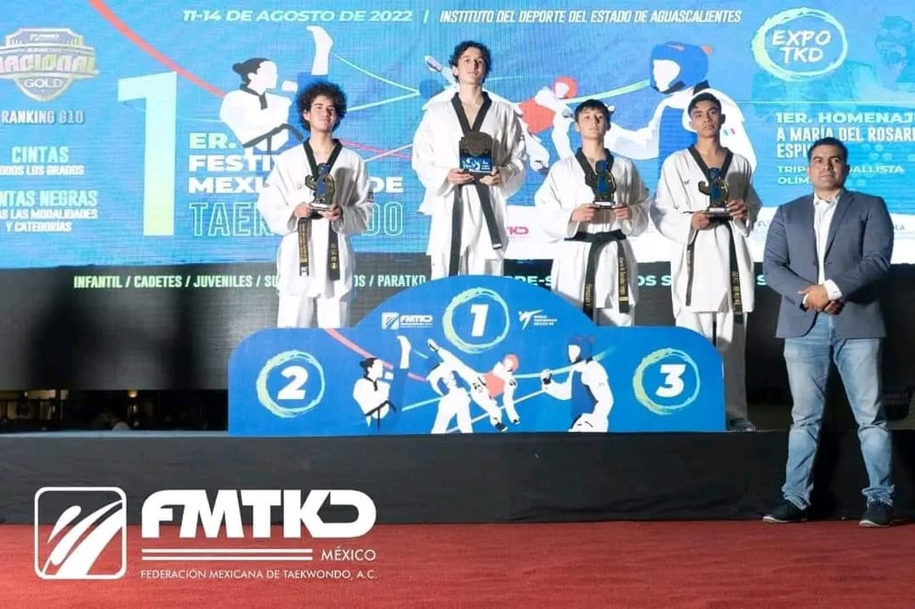 Taekwondoín lagunero, Daniel Uscanga, obtiene medalla de plata