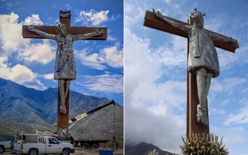 Cristo monumental del 'Señor de Mapimí' se suma a oferta turística de Durango