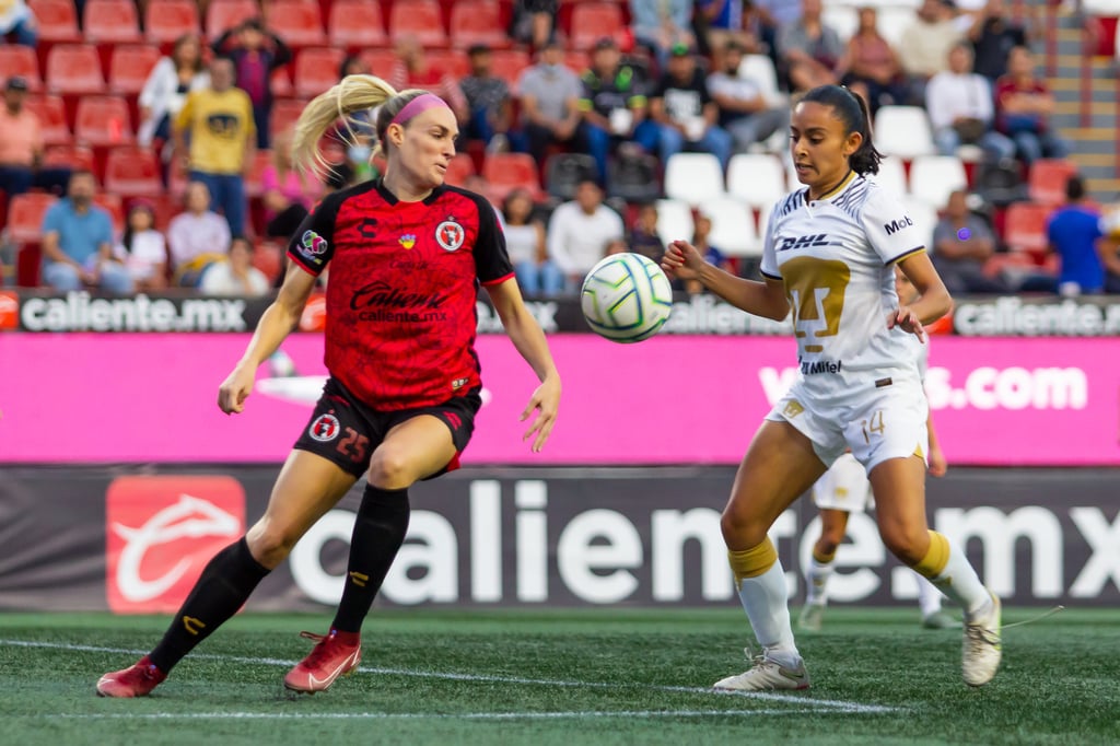 Xolos Femenil goleó en casa 4-1 a Pumas