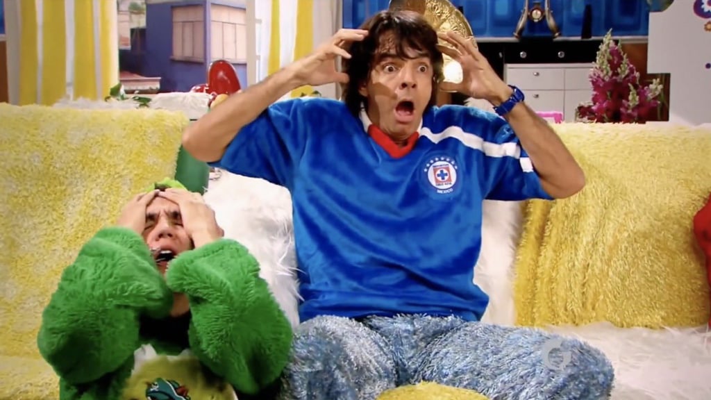 Eugenio Derbez revive a 'Ludovico Peluche' tras goleada del América a Cruz Azul