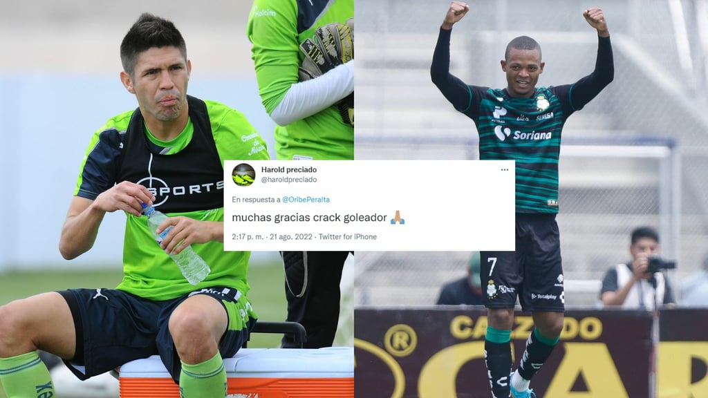 Oribe Peralta y Harold Preciado se reparten elogios tras el partido Pumas Vs. Santos