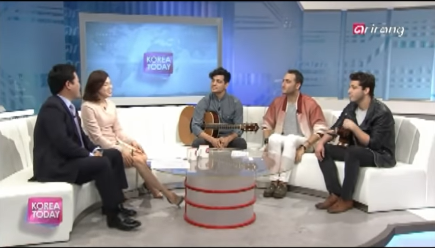 VIDEO: Cuando los integrantes de Reik se convirtieron en 'estrellas de Kpop' en un programa coreano de TV