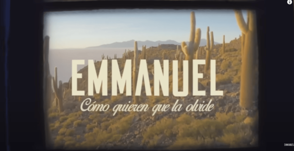 Emmanuel Se Pone Muy Mexicano Y Presenta Versión Ranchera De Cómo ...