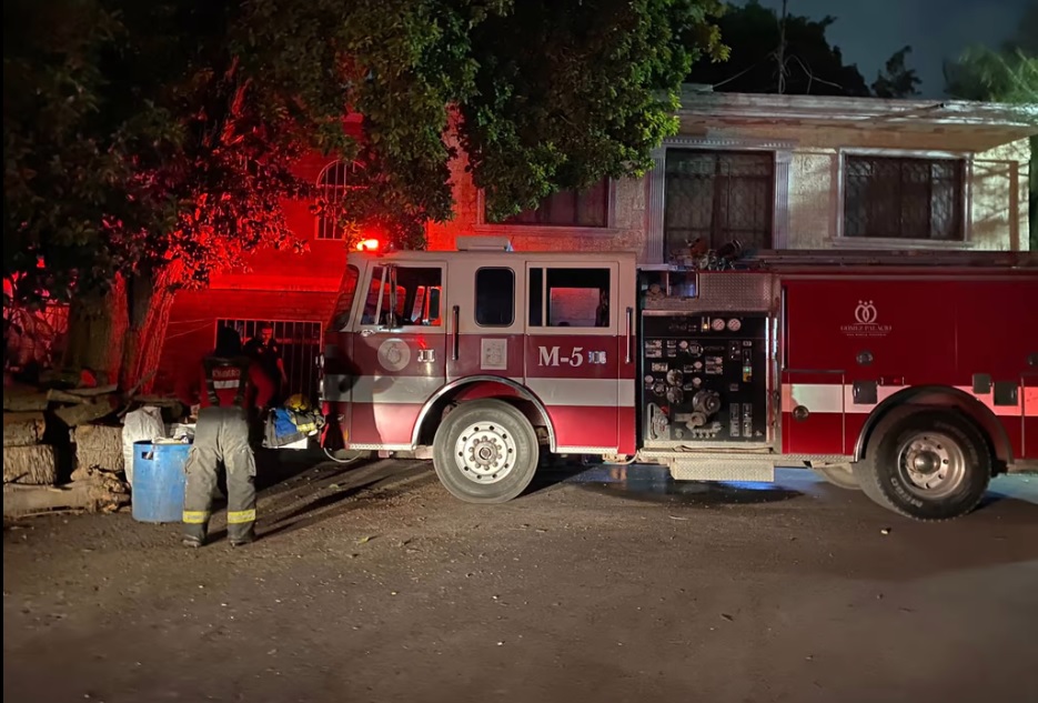 Se incendia domicilio en la colonia Revolución de Gómez Palacio