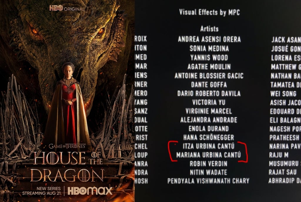 Gemelas coahuilenses participan en la serie House of The Dragon, precuela de Game of Thrones