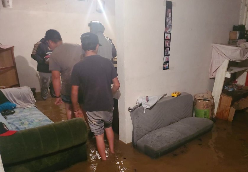 Lluvias dejan afectaciones en 10 municipios de Durango