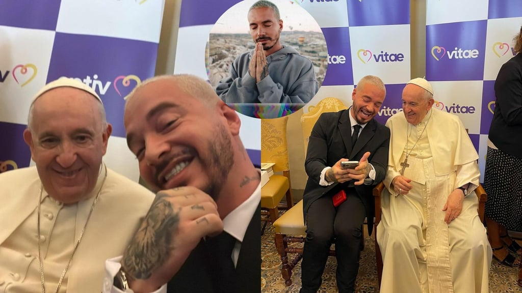 Dios bendiga el reggaetón, amén: J Balvin asegura que al papa Francisco le gusta la música de perreo