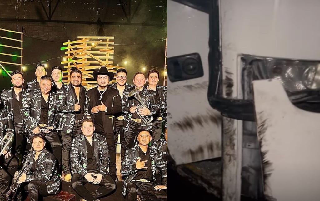 ¡Un camión los embistió! La Original Banda El Limón sufre aparatoso accidente de carretera
