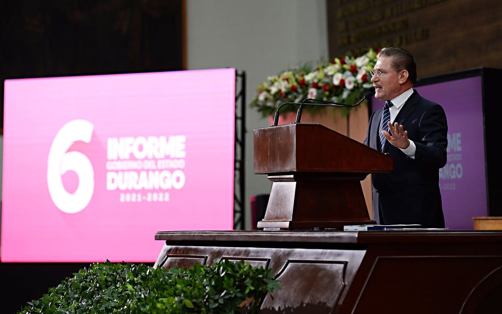 Rinde Aispuro Sexto Informe de Gobierno