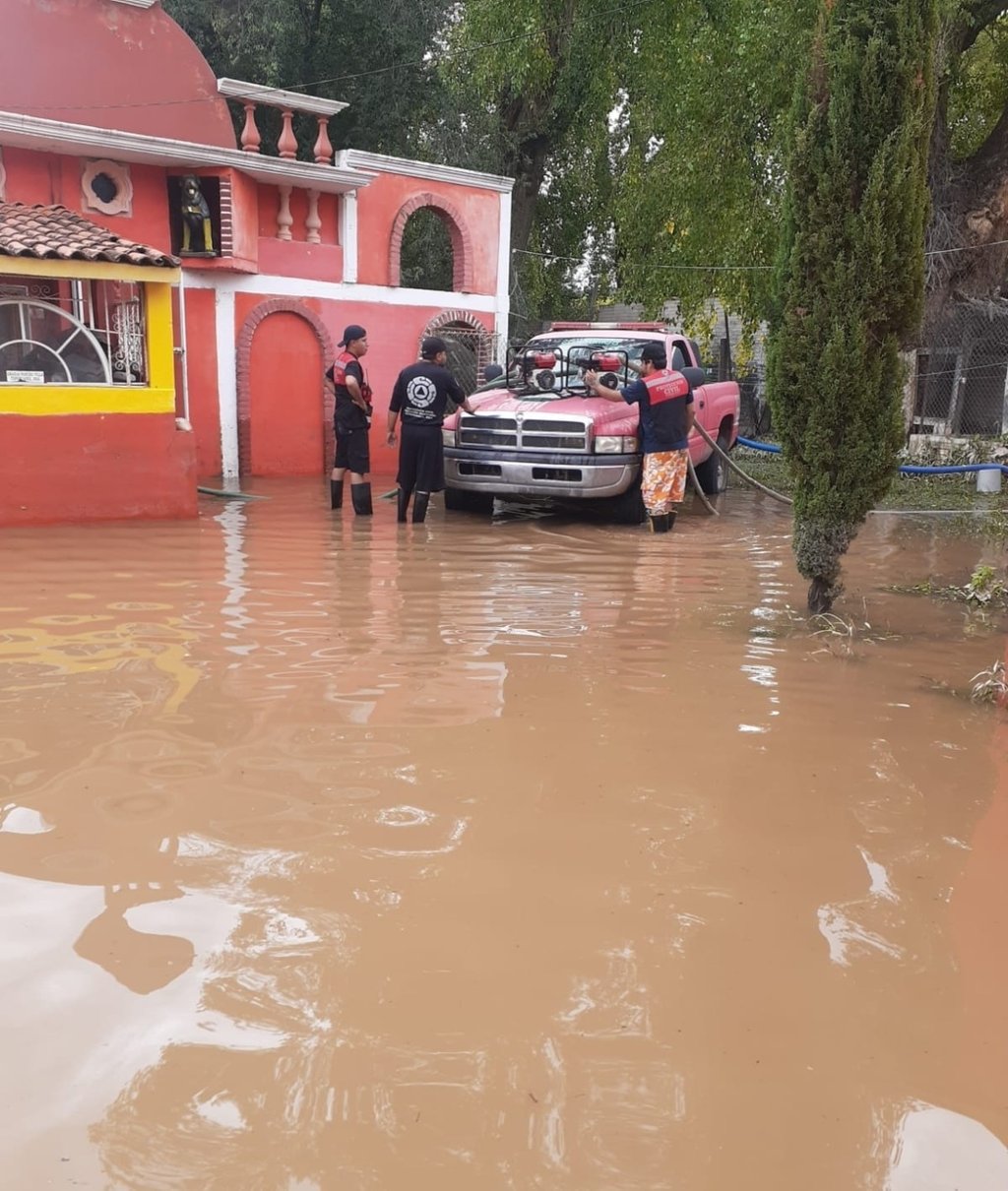 El agua se metió a 6 casas en El Nayar