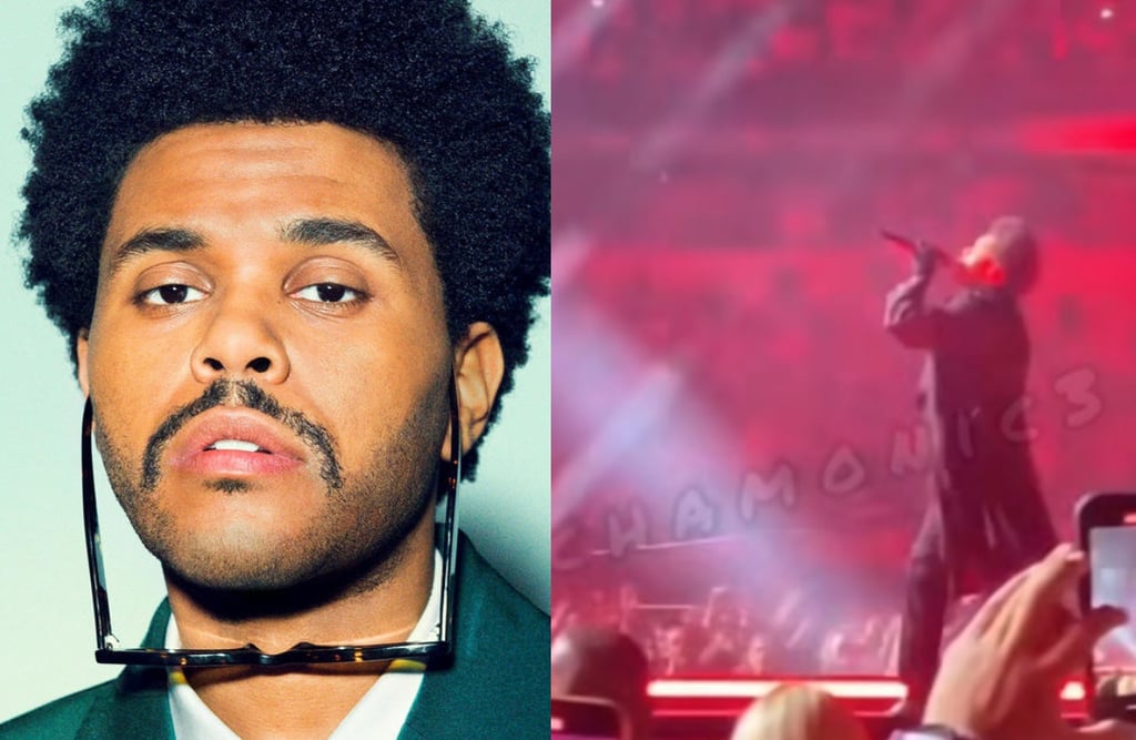 'Estoy devastado', The Weeknd pierde la voz a instantes de iniciar su concierto