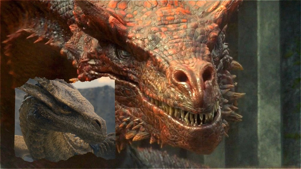 Las batallas con dragones en House of the Dragon y Game of Thrones