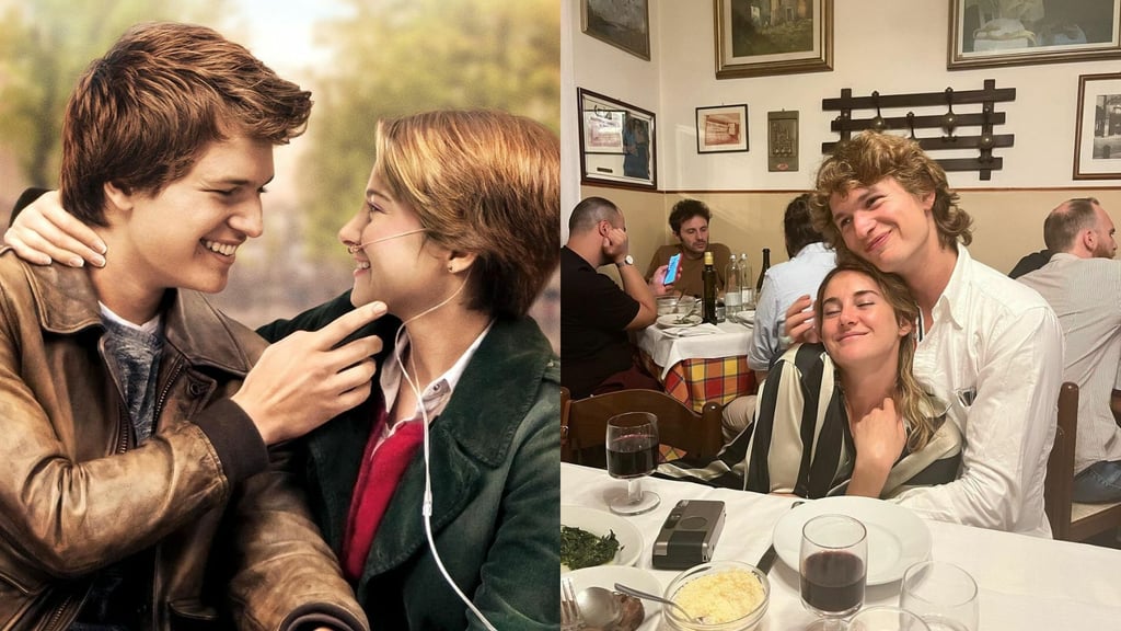 ¿Okay? Okay: Ansel Elgort y Shailene Woodley se reencuentran en Italia