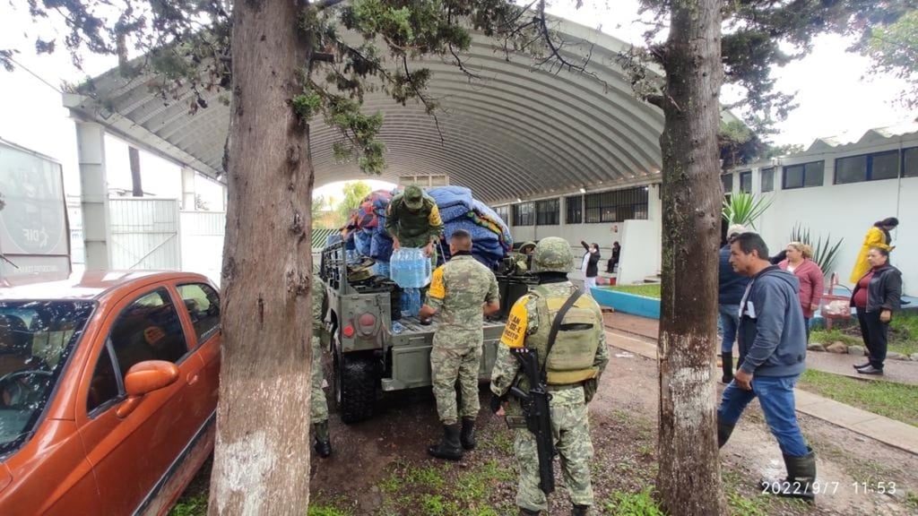 Más de mil casas con daños en Canatlán