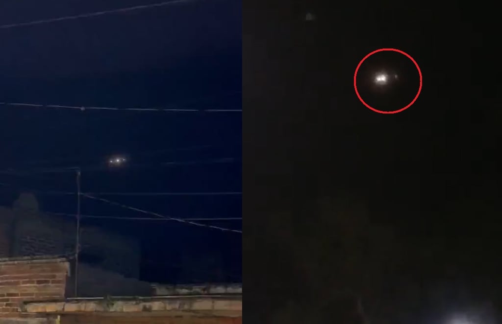Captan 'extraños' objetos luminosos en el cielo de Jalisco