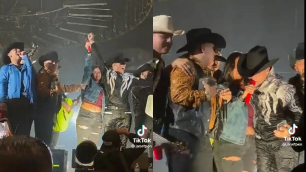 VIDEO: Grupo Firme ayuda a fan a revelar un secreto para su familia durante concierto