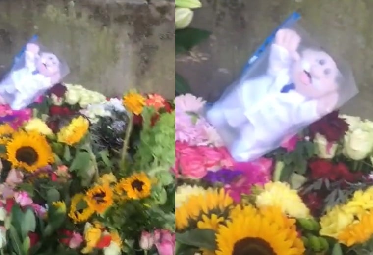 Aparece un Dr. Simi en las ofrendas a la reina Isabel II