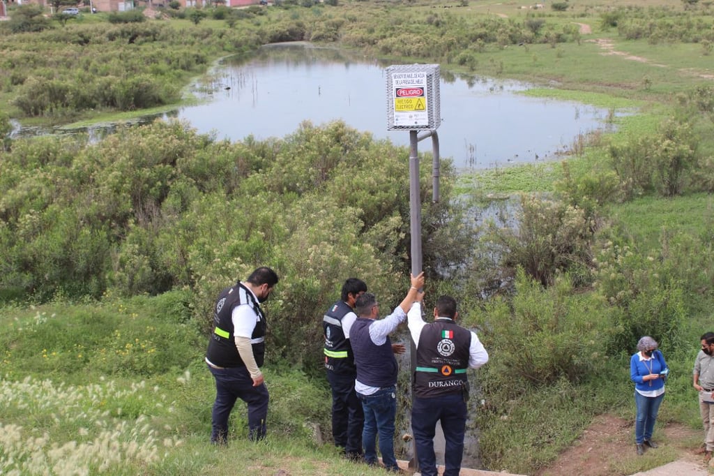 Instalan sensor de alerta temprana en la Presa del Hielo