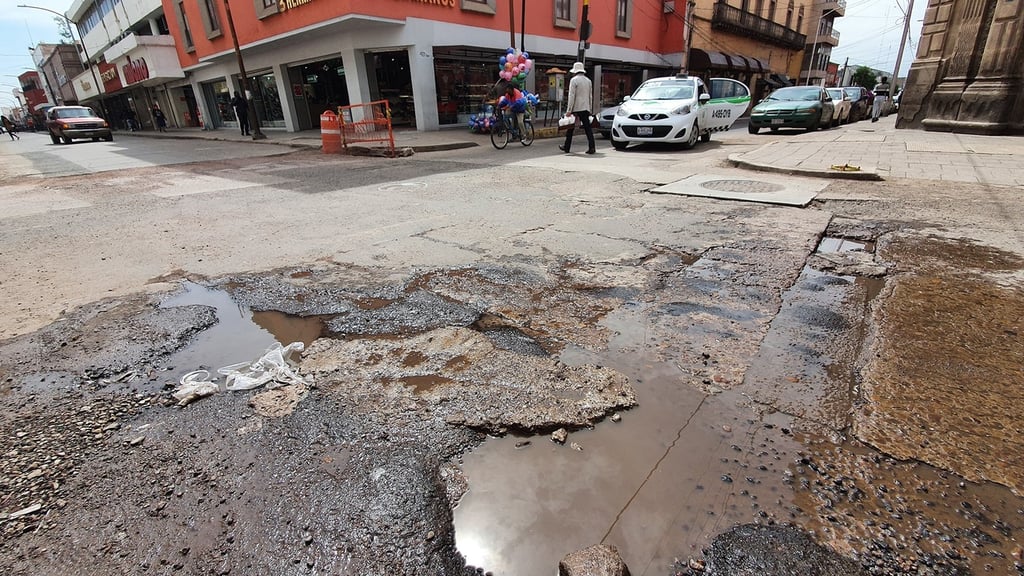 En Durango, cerca del 35% del pavimento presenta problema de baches