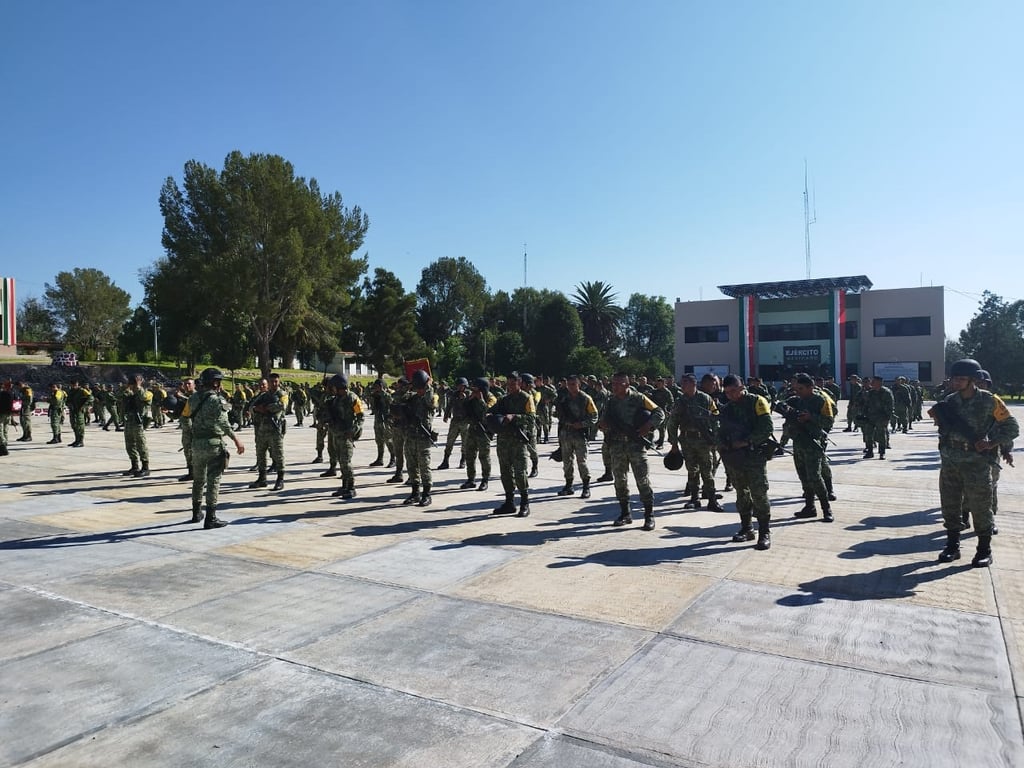 Desfilarán 685 efectivos de Sedena y Guardia Nacional