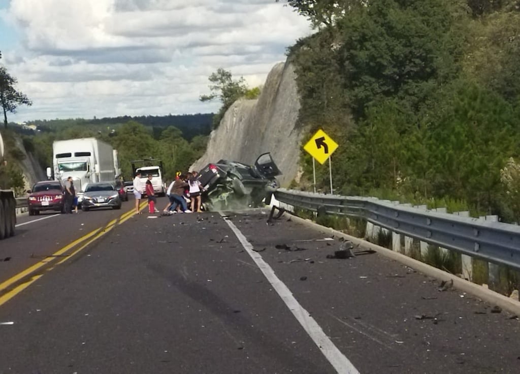 Identifican a lesionados en accidente de la 'Súper'