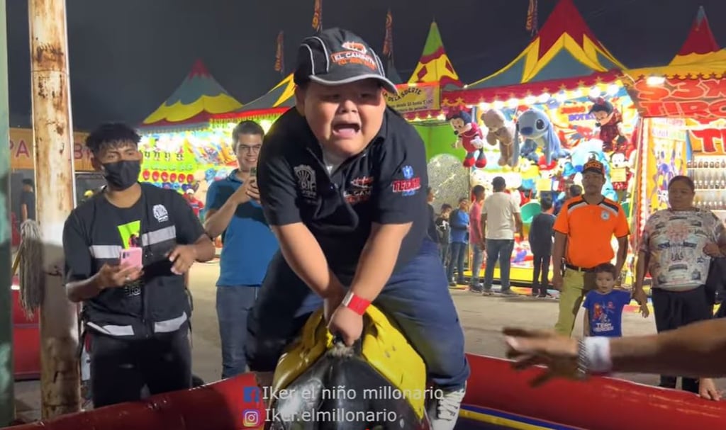 Iker, el niño millonario muestra a Torreón en video