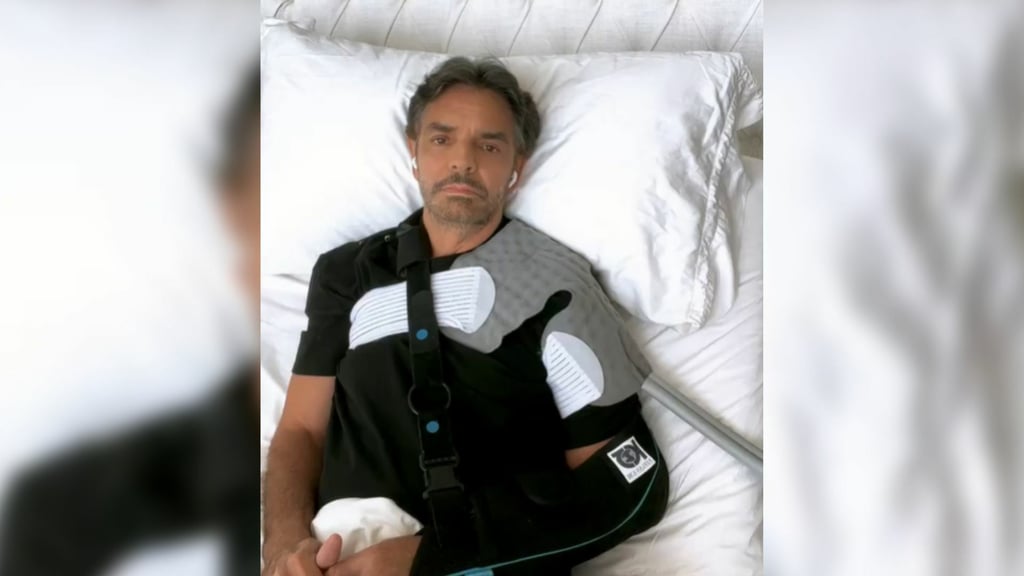 Eugenio Derbez narra cómo su caída jugando realidad virtual le destrozó el hombro