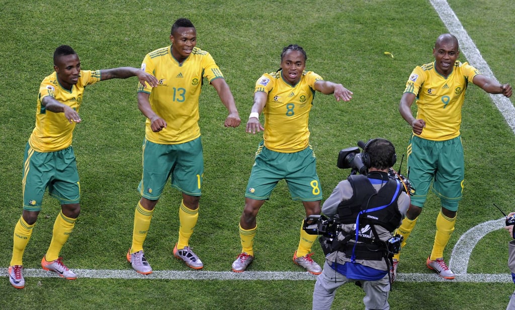 África festeja el golazo de Tshabalala