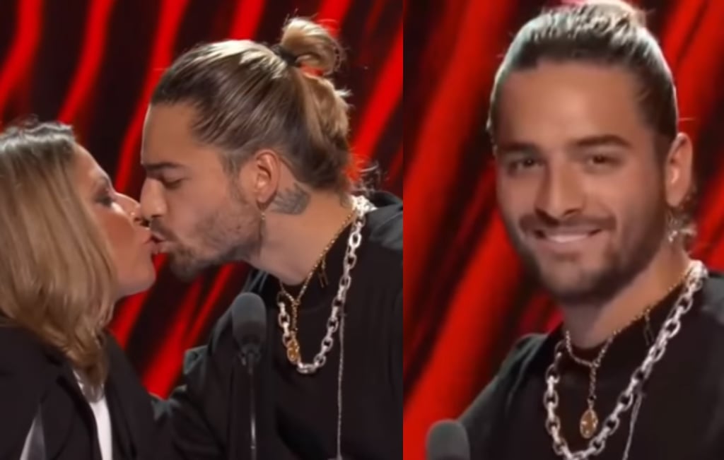 Así fue el beso entre la 'Doctora Polo' y Maluma