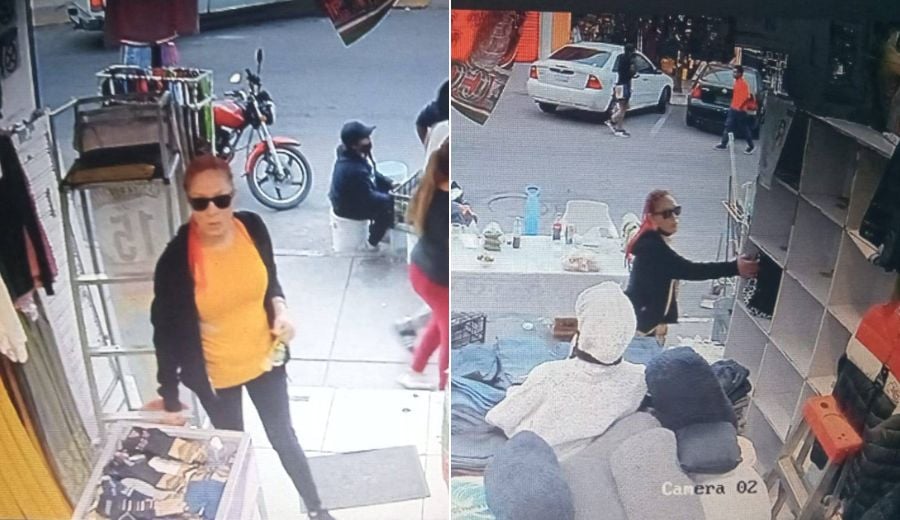 Buscan a mujer que robó un bolso de la paquetería de una tienda en Durango capital