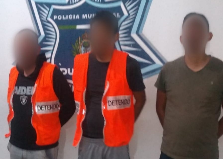 Se agarraron a golpes en bulevar de la Juventud; fueron detendios