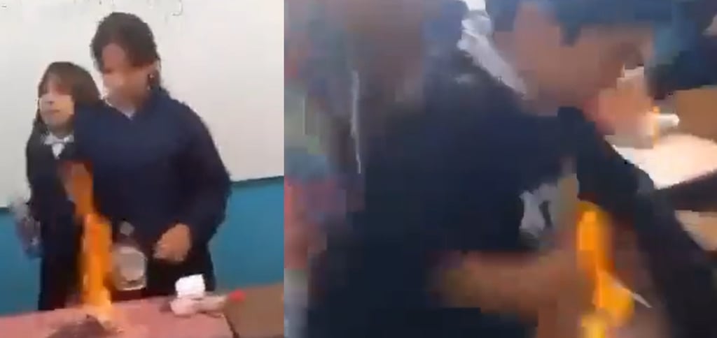 VIRAL: Experimento escolar sale mal y niño termina en llamas