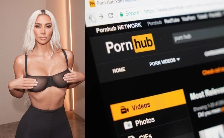 'Kim Kardashian puede mostrarse sin ropa, pero nosotros no'; Pornhub acusa a Instagram de discriminación