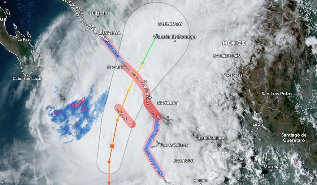 Durango incluido en alerta por Huracán 