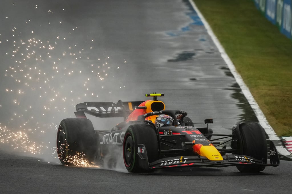 'Checo' Pérez terminó décimo en la primera práctica libre del Gran Premio de Japón