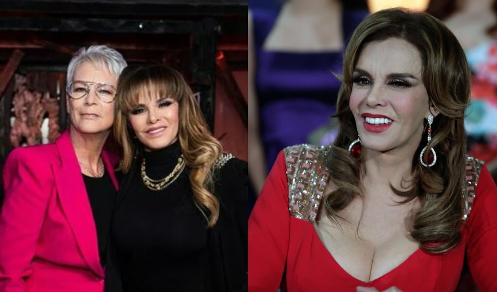 ¡No que no! Lucía Méndez sí se encontró con Jamie Lee Curtis como lo afirmó