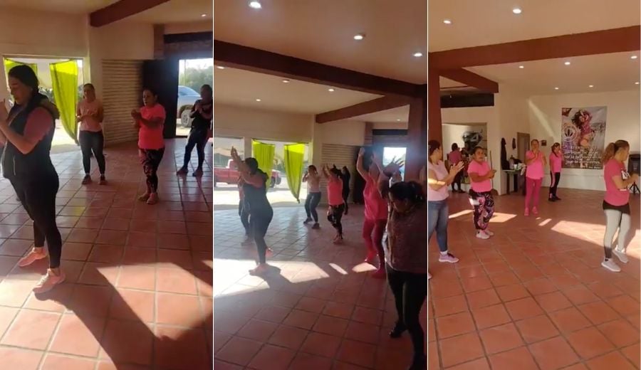 Compañeras de danza de mujer que falleció en choque en la Durango-Parral le dedican clase