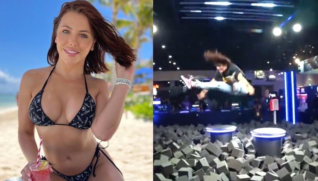 Exactriz para adultos, Adriana Chechik, se rompe la columna al arrojarse a piscina de espuma